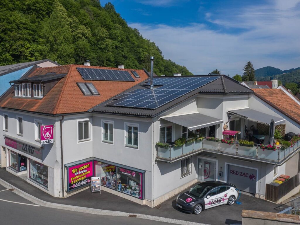 Firmensitz von Elektro Lang im Jahr 2013