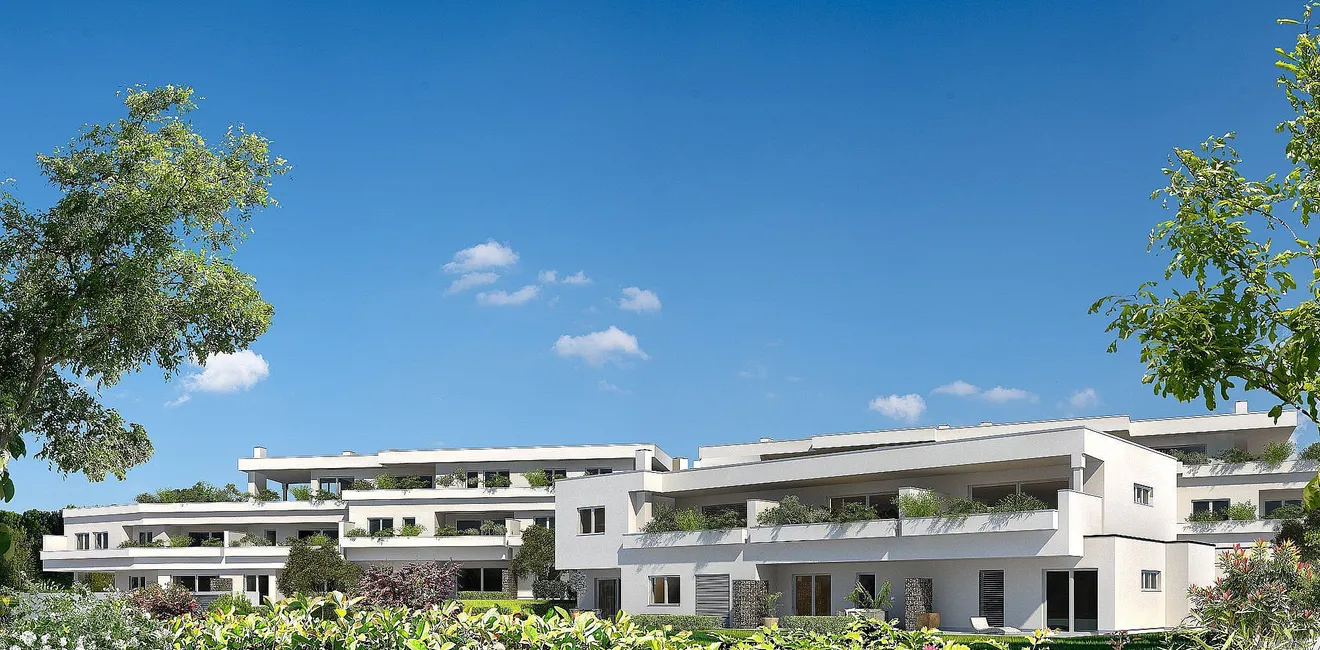 Terrassenhäuser Lassnitzau am Hang