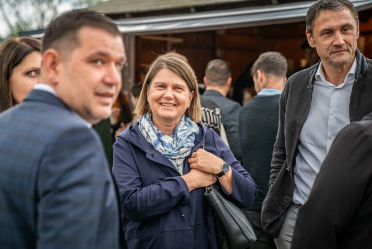 Grundsteinlegung des E.N.G.E.L. in Arnfels am 25. April 2023, Bild 7 von 39