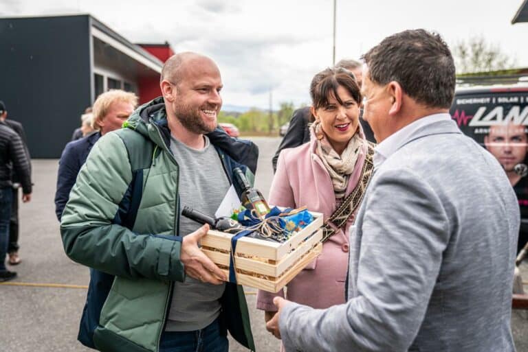 Grundsteinlegung des E.N.G.E.L. in Arnfels am 25. April 2023, Bild 12 von 39