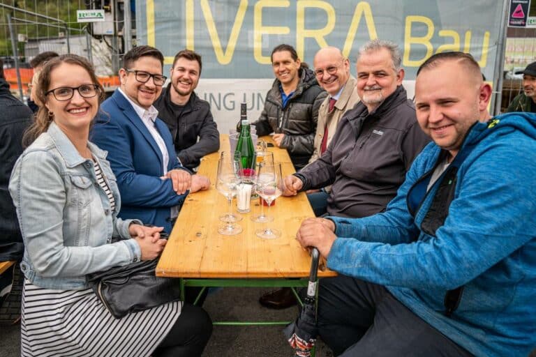 Grundsteinlegung des E.N.G.E.L. in Arnfels am 25. April 2023, Bild 16 von 39