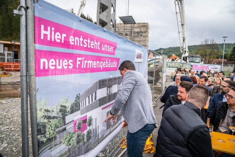 Grundsteinlegung des E.N.G.E.L. in Arnfels am 25. April 2023, Bild 23 von 39